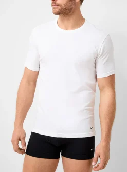 Stretch crew neck undershirts