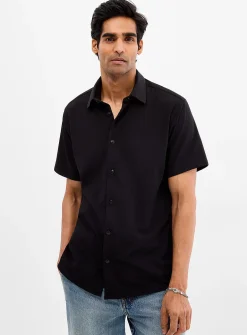 Stretch knit shirt