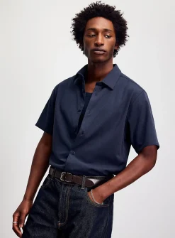 Stretch knit shirt