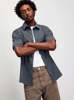Stretch knit shirt