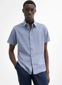 Stretch knit shirt