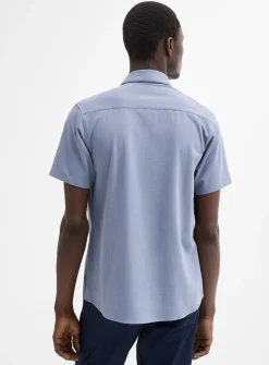Stretch knit shirt