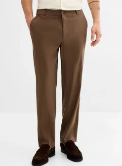 Stretch linen pant