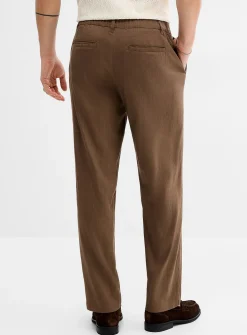 Stretch linen pant