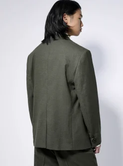 Stretch piqué jacket
