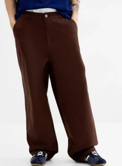 Stretch recycled cotton chinos