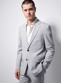 Stretch responsible wool jacket