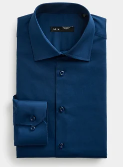 Stretch solid shirt