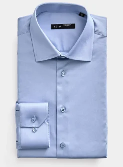 Stretch solid shirt