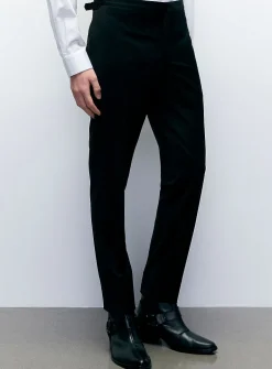 Stretch tuxedo pant