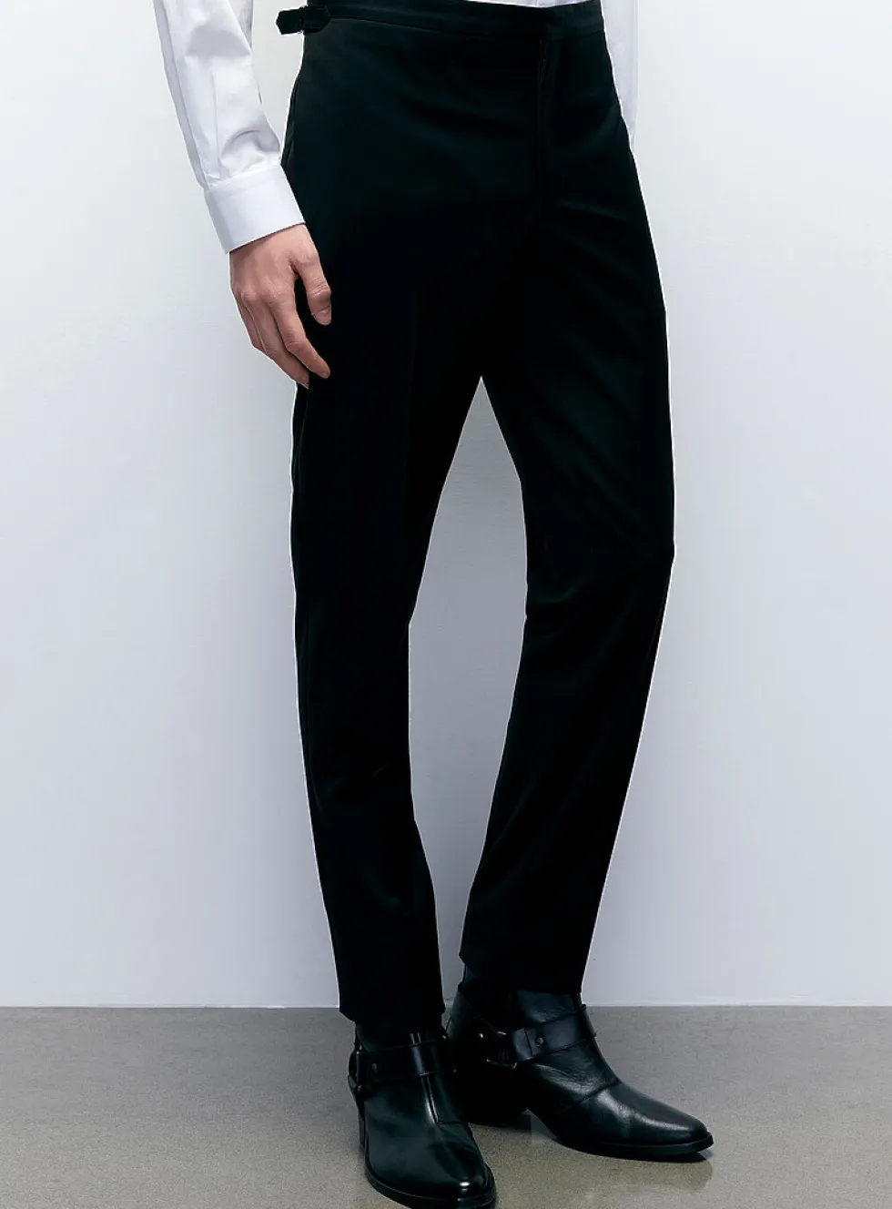 Stretch tuxedo pant