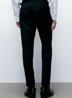 Stretch tuxedo pant