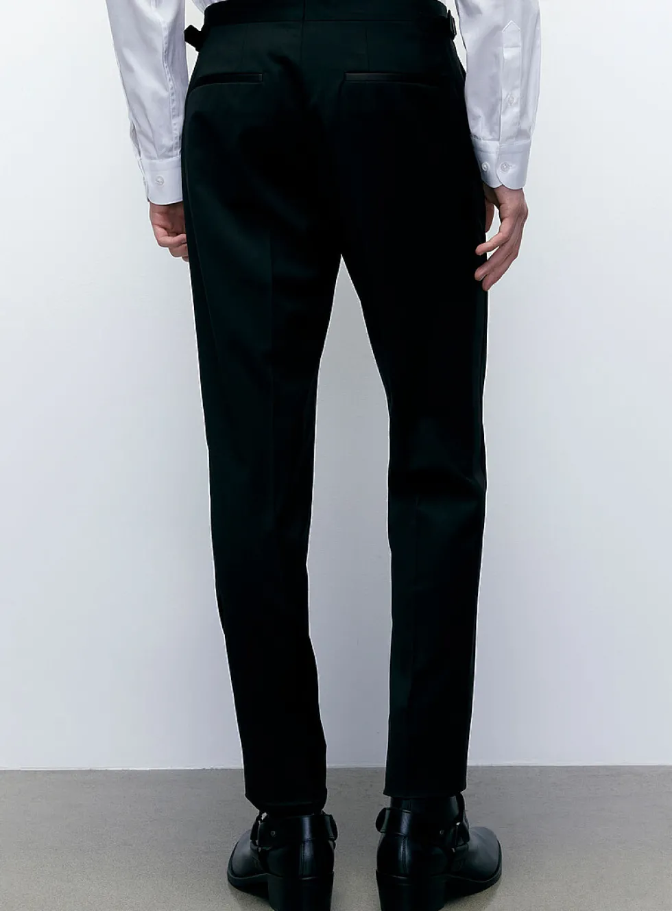 Stretch tuxedo pant
