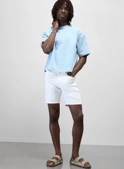 Stretch twill Bermudas