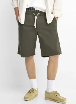 Stretch twill Bermudas