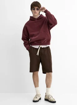 Stretch twill Bermudas