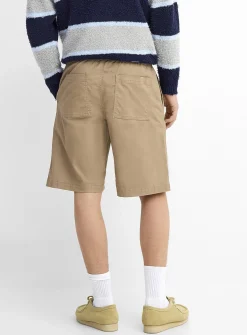 Stretch twill Bermudas