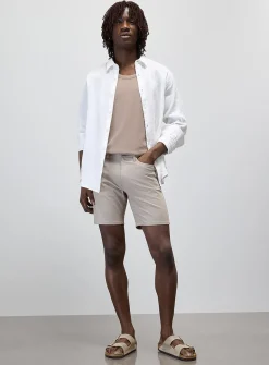 Stretch twill Bermudas