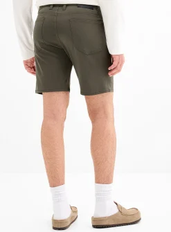 Stretch twill Bermudas