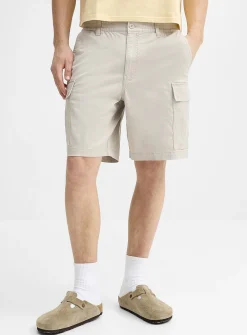 Stretch twill cargo Bermudas