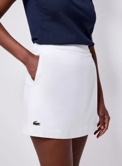 Stretch twill sporty skort