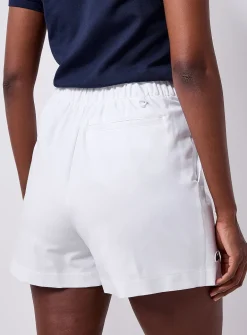 Stretch twill sporty skort