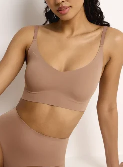 Stretch V-neck bralette