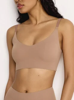 Stretch V-neck bralette