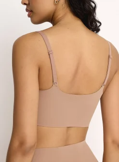 Stretch V-neck bralette