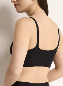 Stretch V-neck bralette