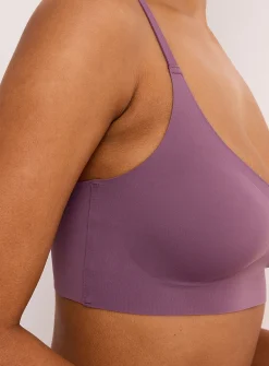 Stretch V-neck bralette