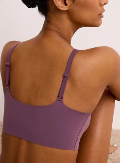 Stretch V-neck bralette