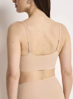 Stretch V-neck bralette