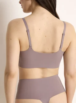 Stretch V-neck bralette
