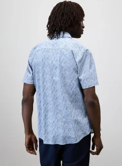 Stretch weave minimalist shirt