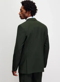 Stretch wool jacket