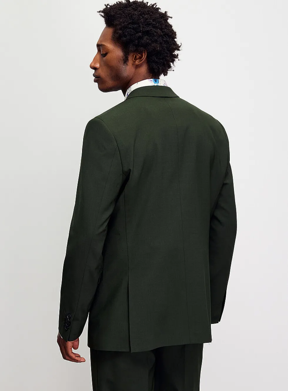 Stretch wool jacket