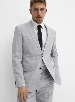 Stretch wool jacket