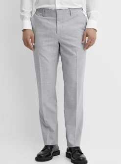 Stretch wool pant