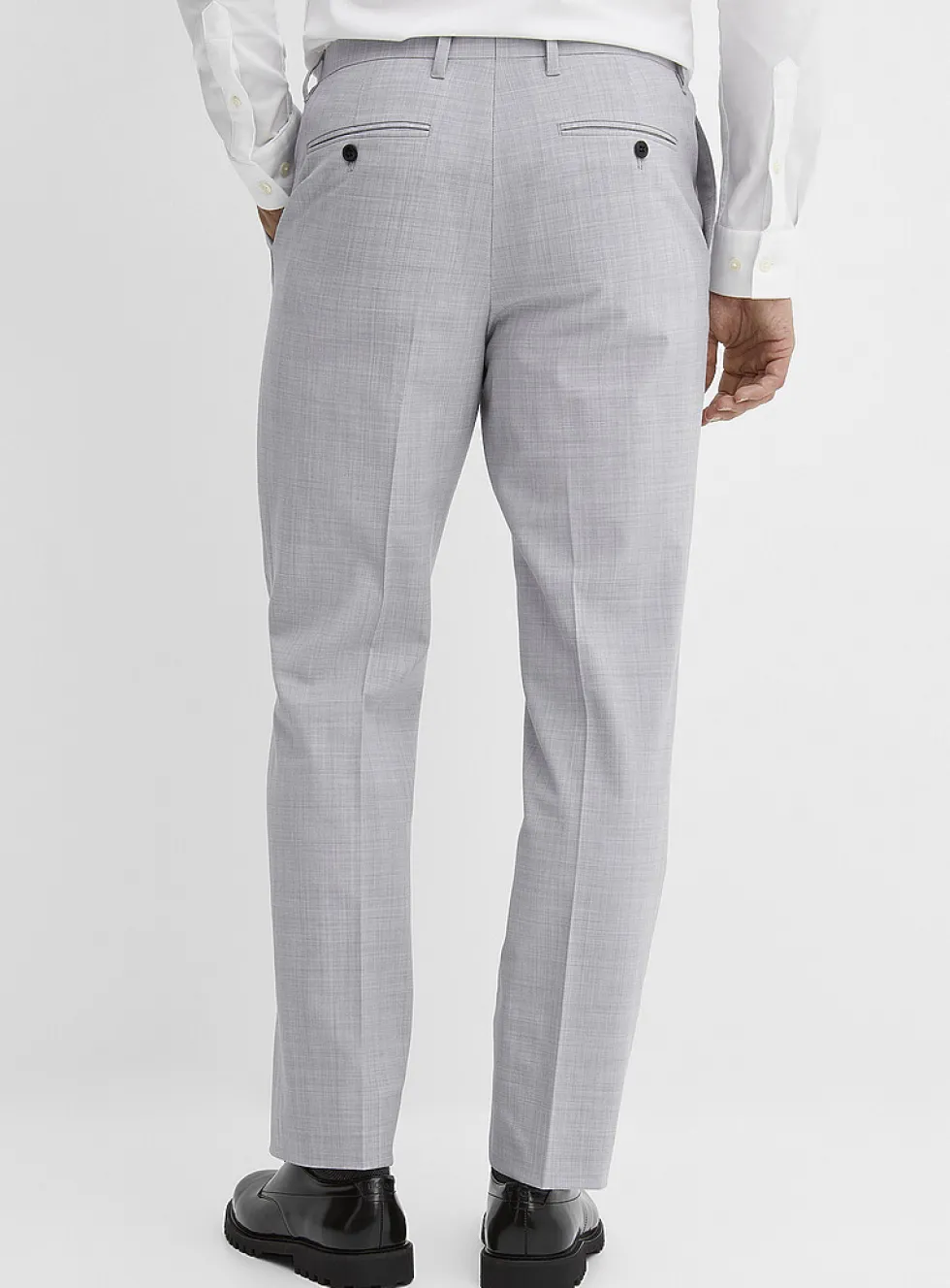 Stretch wool pant