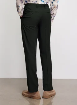 Stretch wool pant