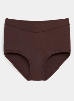 Stretchy V high-waist classic hipster