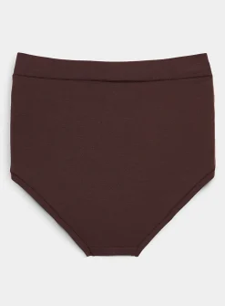 Stretchy V high-waist classic hipster
