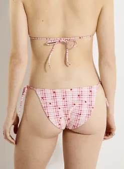 String high-cut cheeky bottom