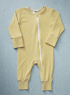 Striped grow-with-me pyjama
