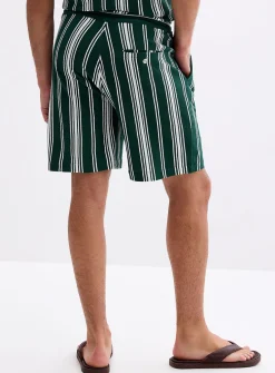Striped knit short