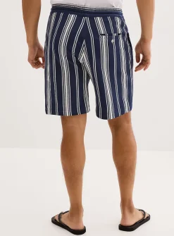Striped knit short