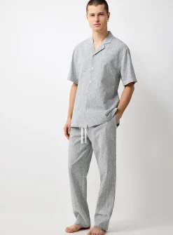 Striped lightweight linen shirt