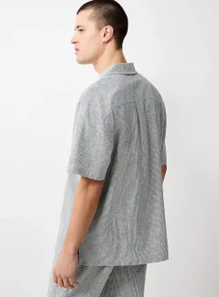 Striped lightweight linen shirt