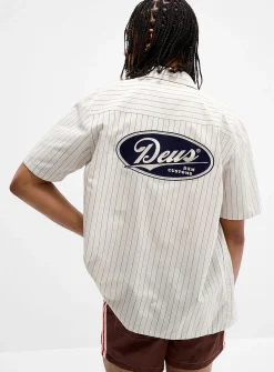 Striped mechanic shirt